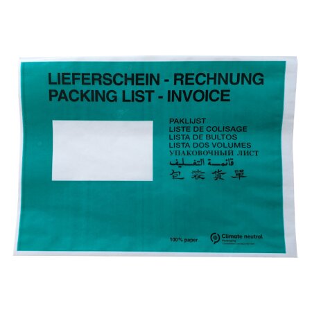 Papier-Lieferscheintaschen DIN C5 (bedruckt)-1