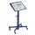 VARIOfit Materialständer neigbar höhenverstellbar 760-1160 mm - Enzianblau