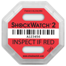 ShockWatch 2 Stoßindikatorlabel mit...