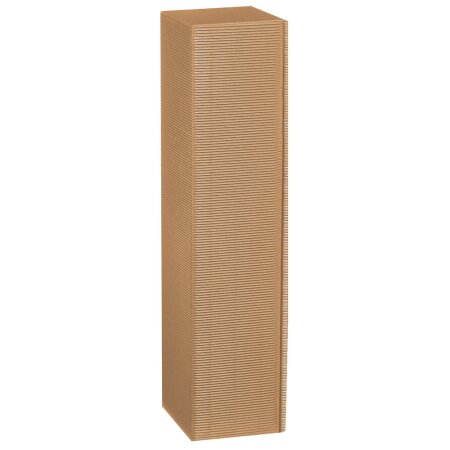 Präsentkarton für 1 Flasche 385 x 92 x 95 mm (natura)