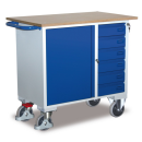 Werkstattwagen mit 6 Schubladen, 1 Schrank, 1 Ladefl�che...