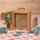 Geschenkbox mit Sichtfenster Gourmet Allround 280 x 90 x...