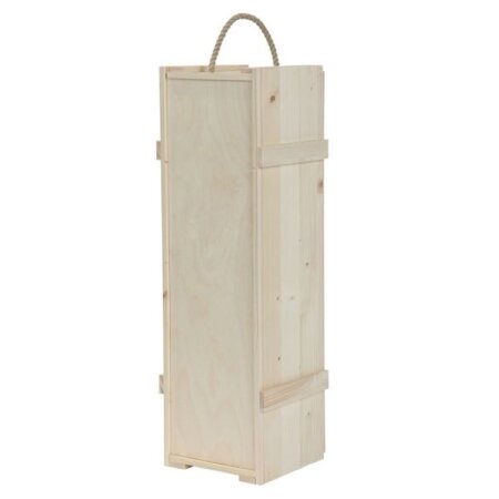 Holzkiste "Doppelmagnum" für 3 Liter Flaschen 145 x 145 x 510 mm