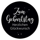 Etikett "Zum Geburtstag" 65 mm