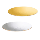 Dekoplatte Gold "Oval" in Gold/Silber 200 x 150...