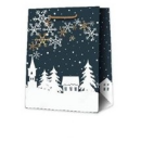 Geschenktüte Winterlandschaft Mini 180 x 100 x 230 mm-1